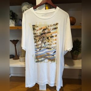 Sean John Viva La Vida Miami White T-shirt Size 4X